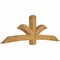 Ekena Millwork Davenport Rough Sawn Timber Gable Bracket, Western Red Cedar, 96"W x 32"H x 6"D x 6"F, 8/12 Pitch GBW096X32X0606DAV00RWR - alternate 2